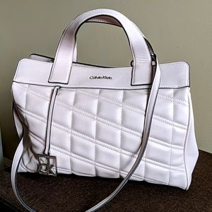 Calvin Klein Pink Leather Purse